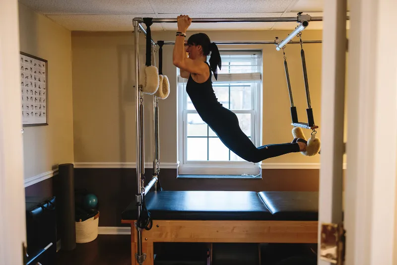 private pilates lesson